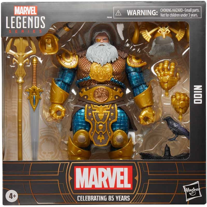 Marvel Legends 85th Anniversary 6 Inch Deluxe Action Figure - Odin **With Exclusive Art Card**