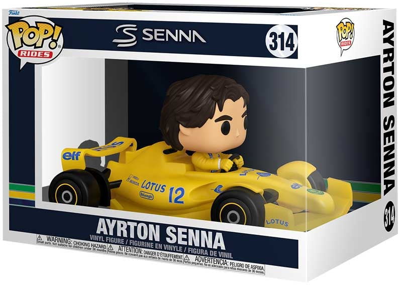 FUNKO POP RIDES SUPER DELUXE: LOTUS - AYRTON SENNA
