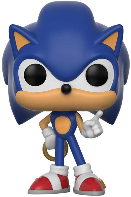 FUNKO POP! VINYL: GAMES: SONIC: SONIC W/RING - CORE