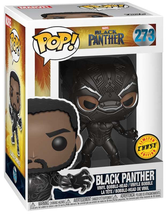 FUNKO POP MARVEL: BLACK PANTHER - BLACK PANTHER W/ CHASE