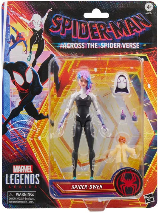 Marvel Legends Spider-Man Across The Spider-Verse Retro 6 Inch Action Figure Wave 2 - Spider-Gwen