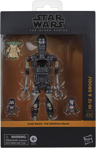 STAR WARS THE BLACK SERIES DELUXE IG-12 & GROGU