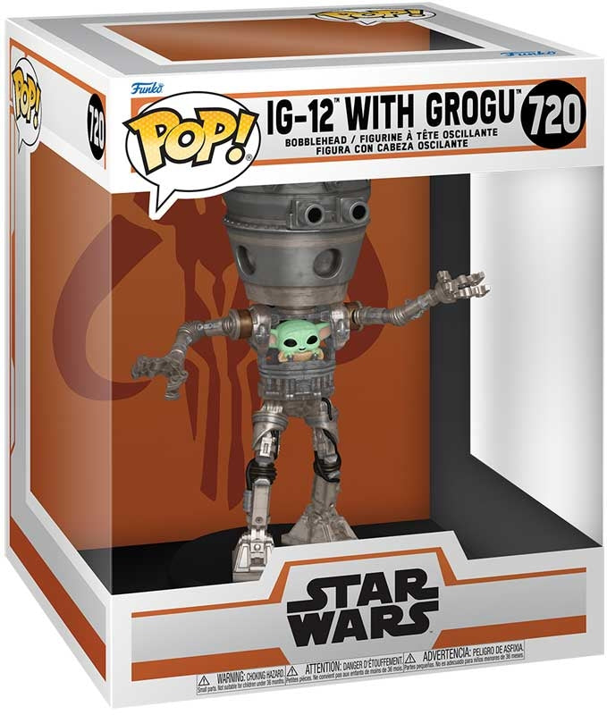 FUNKO POP DELUXE: MANDOLORIAN S10– GROGU (IG - 12)