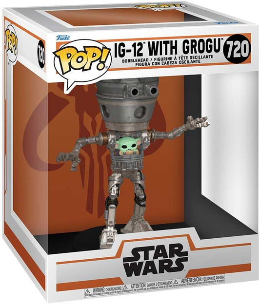 FUNKO POP DELUXE: MANDOLORIAN S10– GROGU (IG - 12)