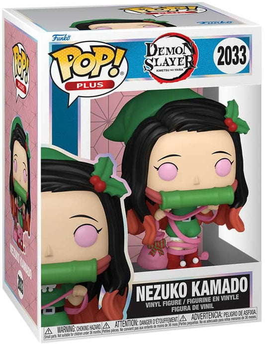 FUNKO POP PLUS: DEMON SLAYER - NEZUKO (HOLIDAY OUTFIT) No.2033