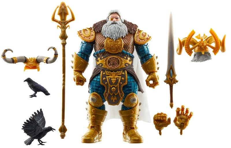 Marvel Legends 85th Anniversary 6 Inch Deluxe Action Figure - Odin **With Exclusive Art Card**