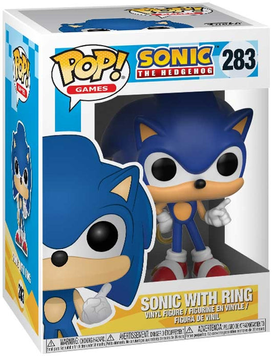 FUNKO POP! VINYL: GAMES: SONIC: SONIC W/RING - CORE